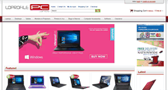 Desktop Screenshot of loprofilepc.com